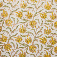 Block Printed Wrapping Paper Sheets | Iris Glitz Sunshine